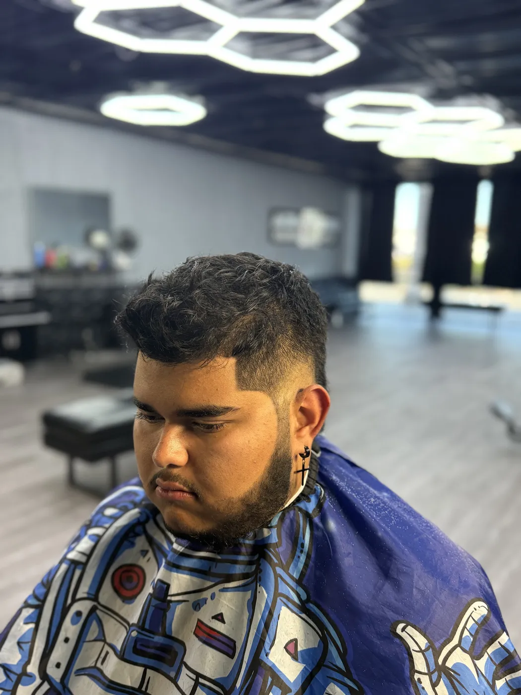 Clean fade from the back